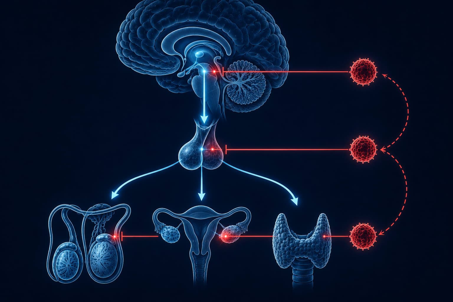How Chronic Stress Suppresses Your Hormones: Testosterone, Estrogen, and the Thyroid